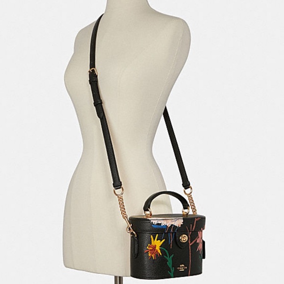 COACH X MICHEL JEAN BASQUIAT Limited edition leather Kay crossbody bag n… - Picture 5 of 14